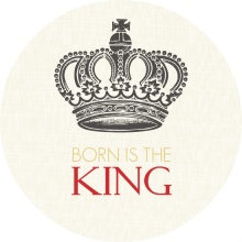 King's Crown Circle Christmas Card