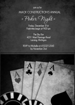 Annual Business Poker Night Invitation