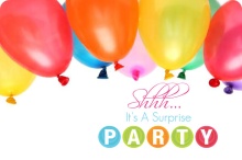 Birthday Balloon Bunch Party Invitation