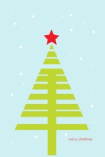 Merry Christmas Tree Card