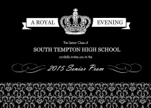 Fairytale Prom Invitation