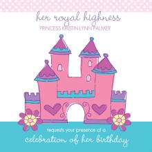 Princess Birthday Party Invitation