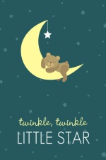 Star from Heaven Baby Announcement