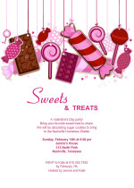 Sweet Treats Party Invitation