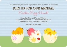 Cute Easter Egg Hunt Invite