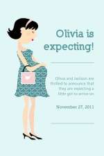 Pregnant Mama Pregnancy Announcement