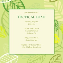 Palm Leaves Pattern