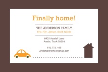 Finally Home Moving Announcement