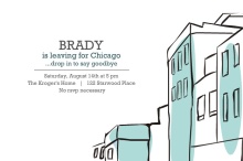 Leaving for the City Going Away Party Invitation