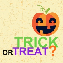 Trick or Treat Pumpkin Halloween Party Invitation