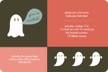 Little Ghosts Halloween Party Invite