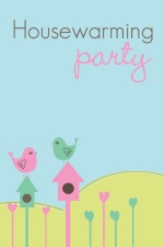 Birdhouse Housewarming Party Invitation