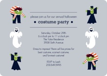Costume Party Halloween Invite