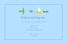 Moving On Farewell Party Invitation