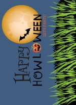 Full Moon Haunt Halloween Party Invitation