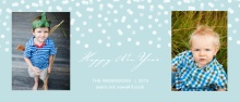 Winter Lights New Years Card