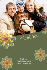 Rangoli Holiday Thank You Card
