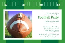 Yardline Football Party Invitation
