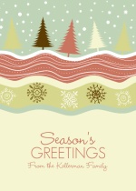 Whimsical Wonderland Christmas Card
