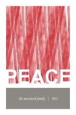 Red Watercolor Christmas Card