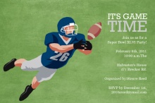 Game Day Football Invitation