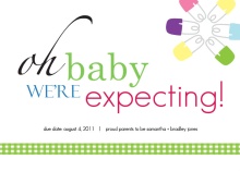 Oh Baby Were Expecting Pregnancy Announcement