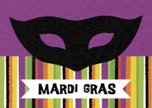 Black and Purple Theme: Mardi Gras