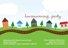 Our Town Housewarming Party Invitation