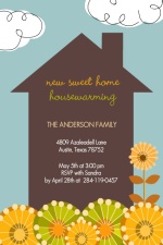 Garden Home Housewarming Party Invitation