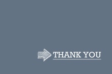 Blue Timeline  Thank You Card