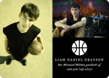 Basketball Graduation Annoucement