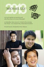 Theater Graduation Party invite