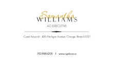 Sophisticate Gold and Black Business Card
