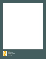 Slate Gray Letterhead
