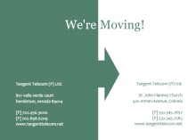 Green Arrow Moving Announcement