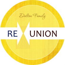 Yellow Linen Family Re-Union Invitation