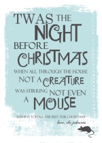 Twas the Night Before Christmas Card