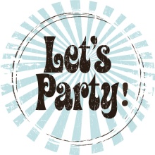 Let's Party! Birthday Invite
