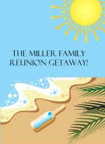 Oceanside Family Reunion Invitation
