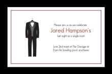 Classy Bachelor Party Invitation