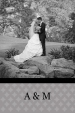 Black White and Gray City Skyline  Thank You Card