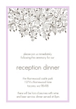 Elegant and Simple  Enclosure Card