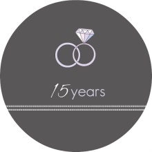 Sophisticated Gray  Anniversary Invitation