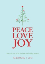 Simple Holiday Tree Christmas Card