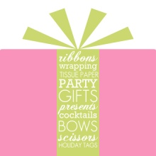 Wrapped Package Holiday Party Invitation