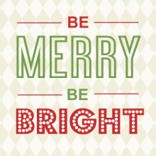 Green and Red Modern Holiday Card