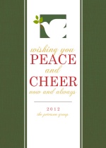 Traditional Dove Business Holiday Card