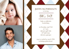 Two Photo Thirtieth Birthday