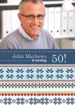 Winter Sweater Birthday Party Invite
