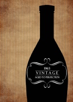 Aged Perfection 50th Birthday Invitation
